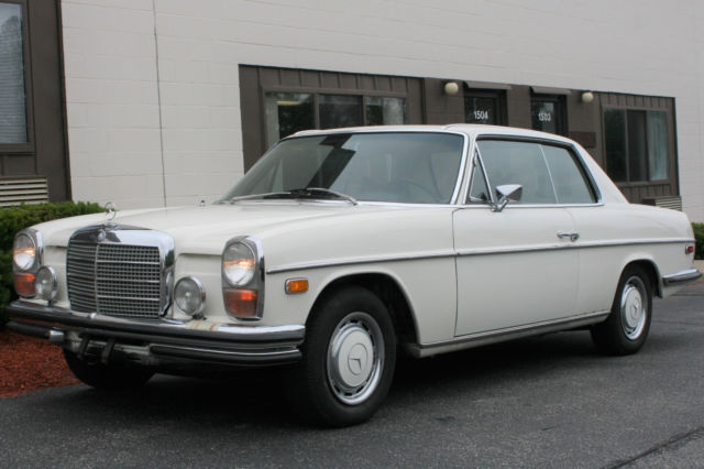 1971 MERCEDES BENZ 250C COUPE - ONE OWNER CAR - LEATHER - WELL MAINTAINED 1971 Mercedes-Benz 200-Series