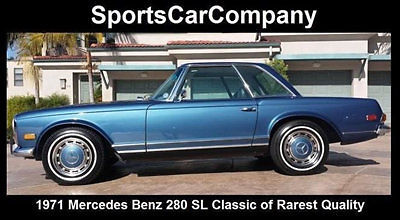 1971 MERCEDES BENZ 280 SL ROADSTER COLLECTOR CAR BUY IT NOW JUST $114,998! 1971 Mercedes-Benz SL-Class 280 SL CONVERTIBLE