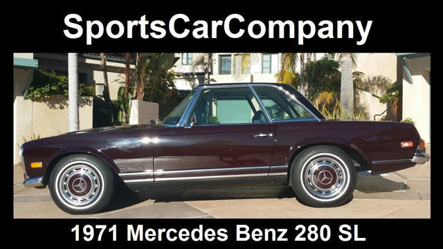 1971 MERCEDES BENZ 280 SL ROADSTER RESTORED SUPERB RARE CLASSIC $79,998 1971 Mercedes-Benz SL-Class