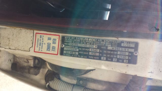 1971 Mercedes-Benz 200-Series - photo 13