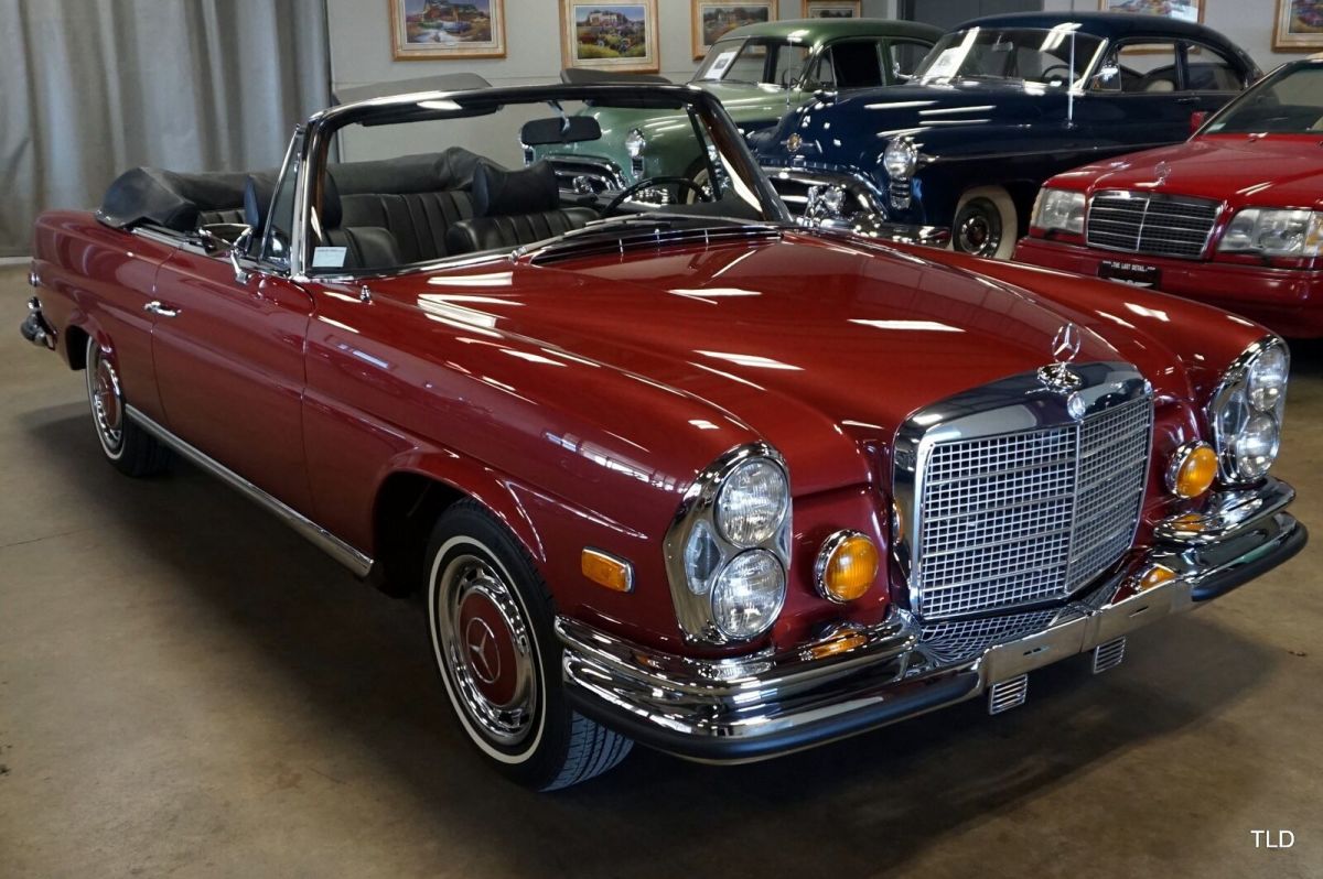 1971 Mercedes Benz 280SE 3.5, Red Metallic with 0 available now! 1971 Mercedes-Benz 200-Series Cabriolet