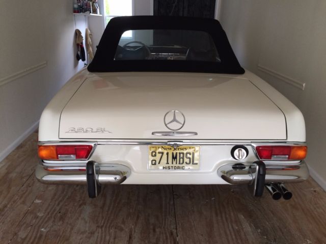 1971 Mercedes-Benz SL-Class Chrome Bumpers - photo 4