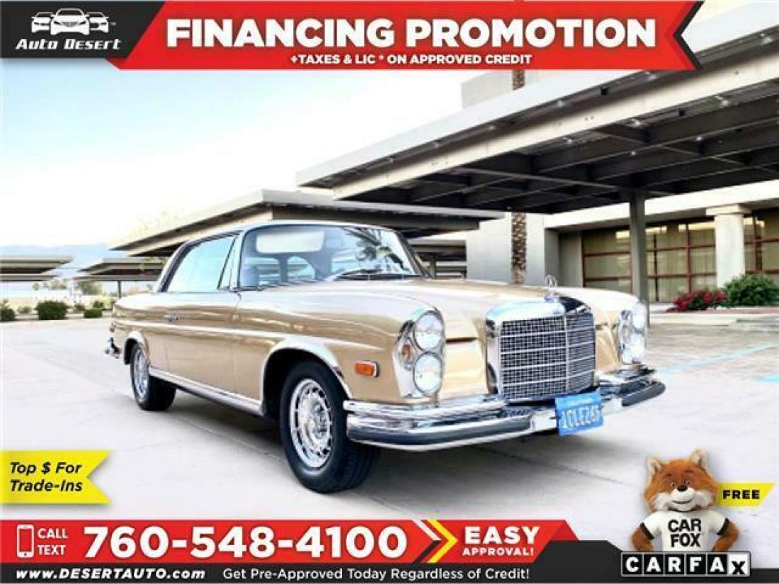 1971 Mercedes-Benz Mercedes-Benz 280SE, gold with 37,564 Miles available now! 1971 Mercedes-Benz Mercedes-Benz 280SE 2 door
