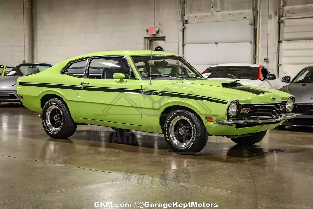 1971 Mercury Comet Bright Lime Green Coupe 302ci V8 89814 Miles 1971 Mercury Comet