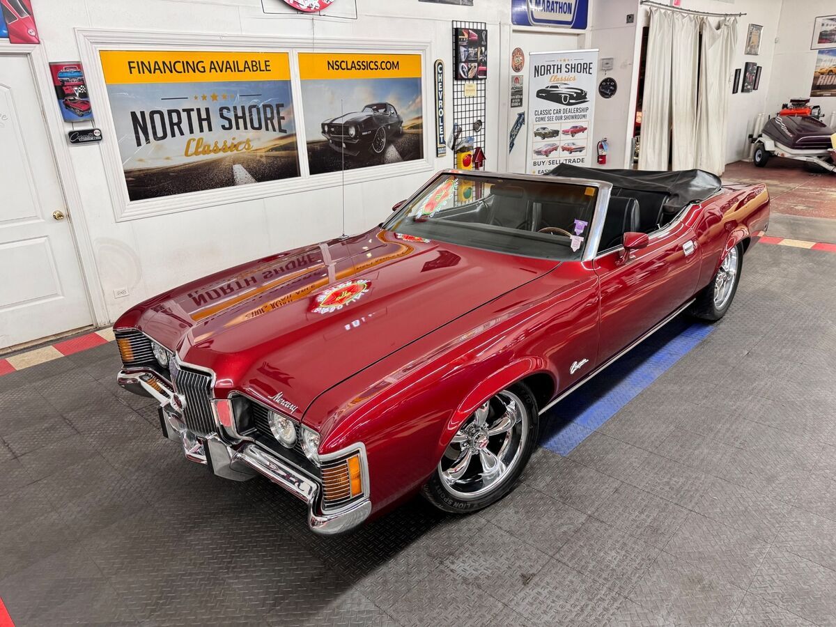 1971 Mercury Cougar, Burgundy/Maroon with 35,024 Miles available now! 1971 Mercury Cougar - CONVERTIBLE - FUEL INJECTED 302 -