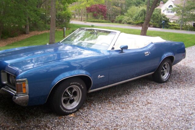 1971 Mercury Cougar Convertible XR7 M-Code 351 4Barrel Factory Comp Suspension 1971 Mercury Cougar XR7