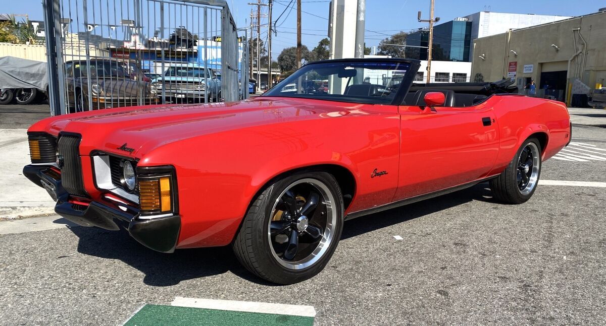 1971 Mercury Cougar XR-7 Convertible California Car 1971 Mercury Cougar