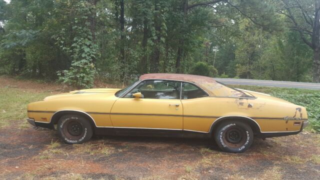 1971 MERCURY CYCLONE GT WITH CLEVELAND MOTOR ORIGINAL SELLING AS IS OPEN OFFERS 1971 Mercury Cyclone GT yellow gold