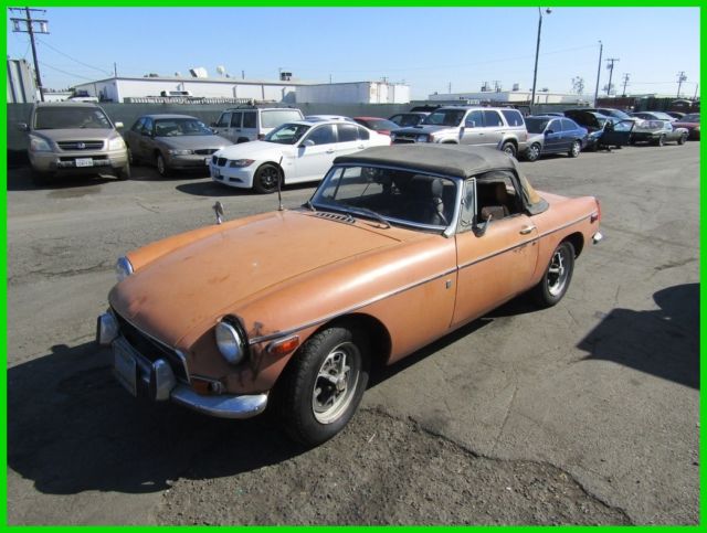 1971 MG MGB Coupe Manual No Reserve 1971 MG MGB