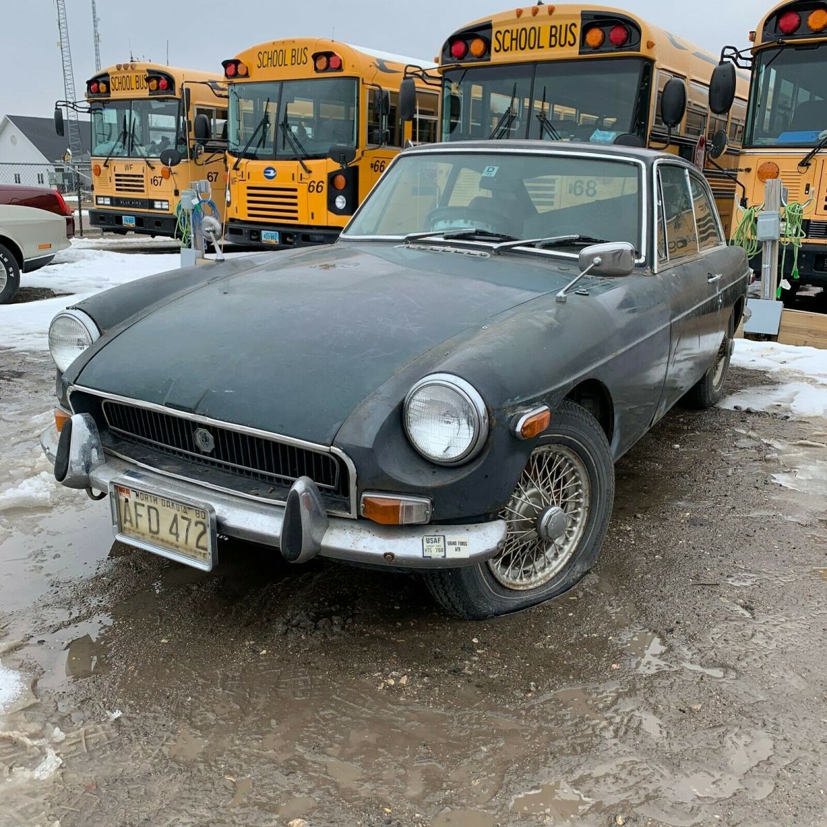 1971 MG MGB GT 2 Door Coupe 1.8 Liter 1,798 CC 2DR 1971 MG MGB