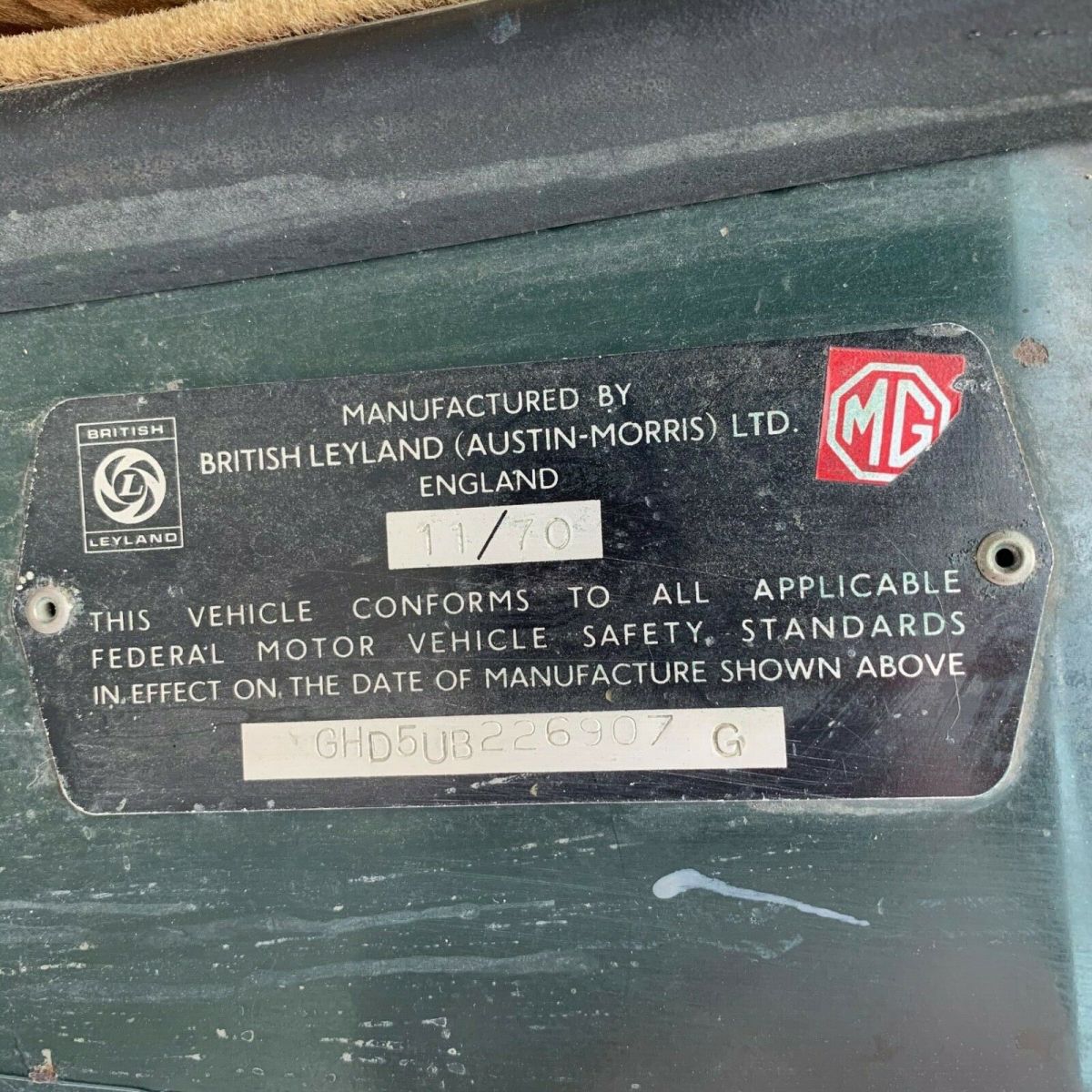 1971 MG MGB - photo 12