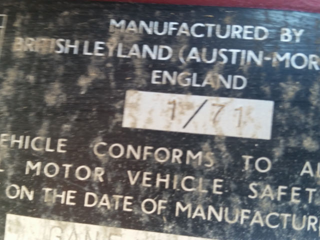 1971 MG Midget - photo 9