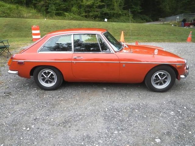 1971 MGB GT Blaze Red with Black Interior 1971 MG MGB GT