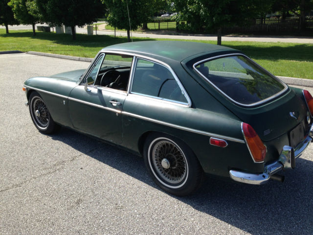 1971 MGB GT Original Wire Wheels RUNS GREAT! 1971 MG MGB