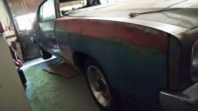 1971 Monte Carlo true SS 1971 Chevrolet Monte Carlo