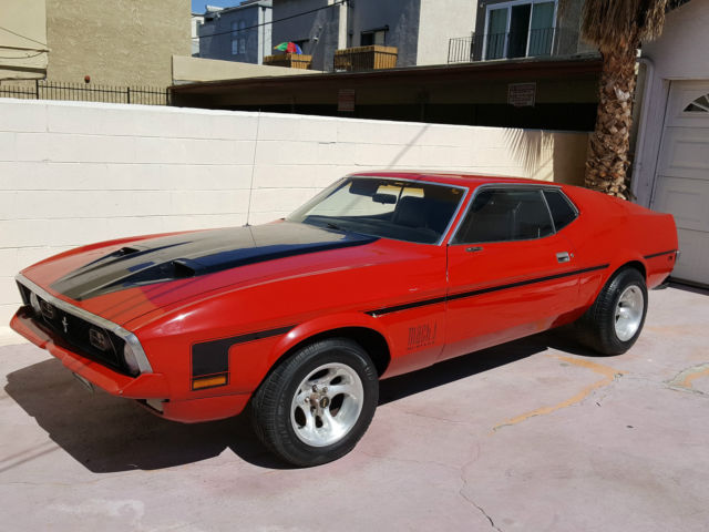 1971 Mustang Fastback Mach 1 NO RESERVE !!! " Gone in 60 Seconds " 1971 Ford Mustang Mach 1
