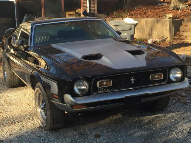 1971 Mustang Mach 1 Fastback!!! Beautiful Car!!! Project Car!! Must see!!! 1971 Ford Mustang