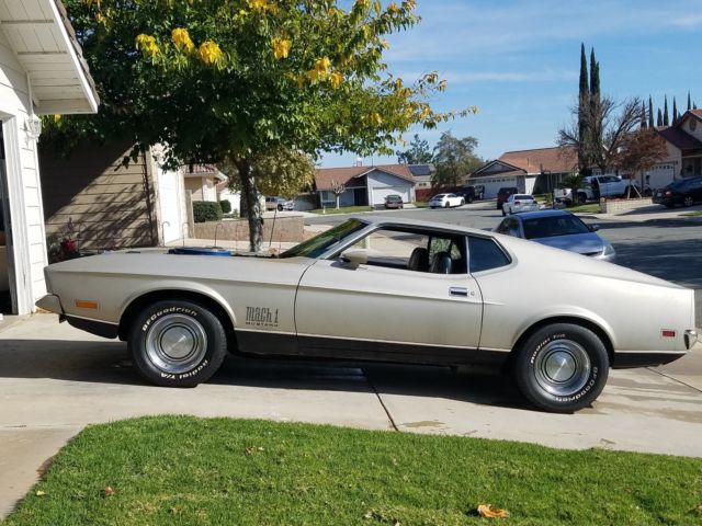 1971 Mustang Mach One 429 SCJ , CA , Original Blue Plate car 1971 Ford Mustang Mach One