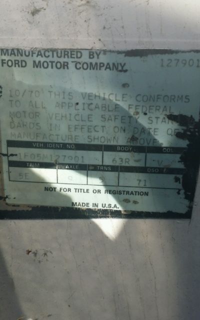 1971 Ford Mustang Mach 1 - photo 2