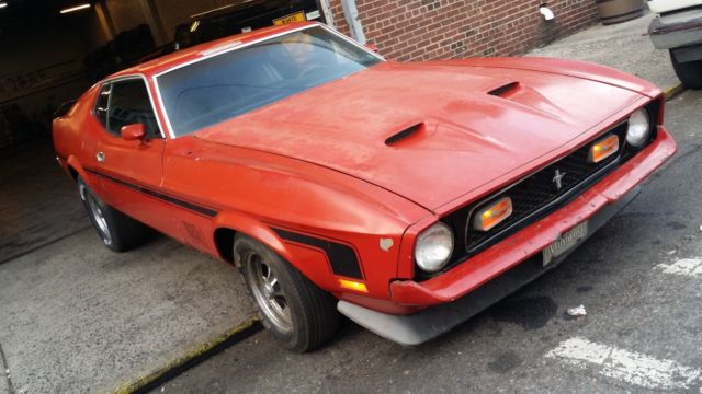 1971 Mustang Mach1 fastback 1971 Ford Mustang 1971 Ford Mustang Mach 1