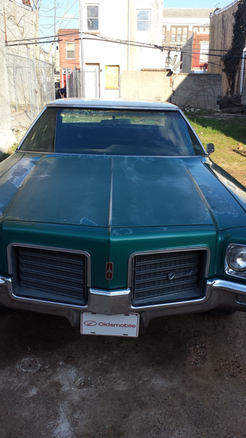 1971 Oldsmobile Eighty-Eight green