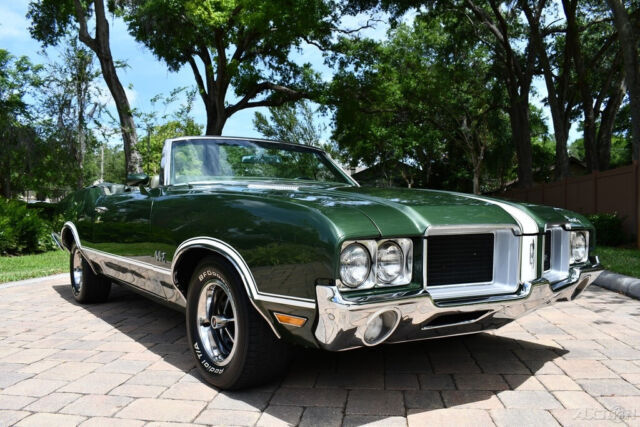 1971 Oldsmobile 442 Convertible #s Matching Documented 16,370 Miles - photo 3
