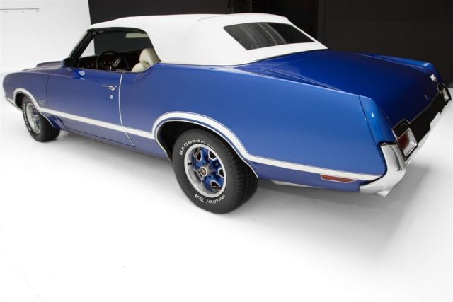 1971 Oldsmobile 442 Convertible Blue, 455, AC - photo 10