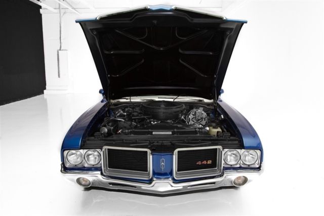 1971 Oldsmobile 442 Convertible Blue, 455, AC - photo 6