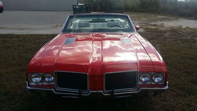 1971 OLDSMOBILE 442 CONVERTIBLE RARE 1 OF 1304 MADE, RARE AMERICAN MUSCLE CAR 1971 Oldsmobile 442
