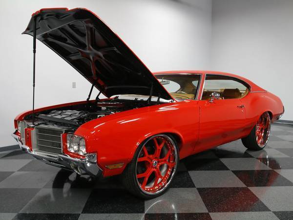 1971 Oldsmobile Cutlass 442 Tribute Custom Retromod JL Audio Forgiato Wheels 1971 Oldsmobile Cutlass
