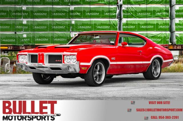 1971 Oldsmobile Cutlass 442 Tribute, Supercharged Blueprint 383ci Crate Motor 1971 Oldsmobile Cutlass 442 Tribute