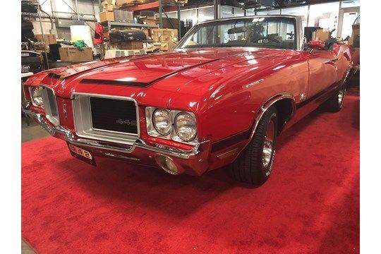 1971 OLDSMOBILE CUTLASS CONVERTIBLE 442 TRIBUTE W ALL CORRECT BADGING & STRIPING 1971 Oldsmobile Cutlass