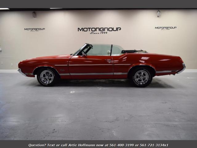 1971 Oldsmobile Cutlass Convertible V8 Matching Numbers, Factory Air, FL 1971 Oldsmobile Cutlass Convertible