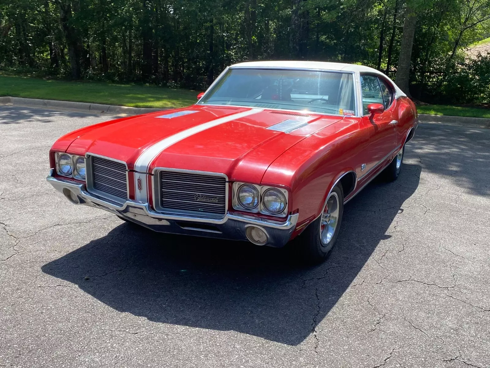 1971 Oldsmobile Cutlass Matador Red Survivor 1971 Oldsmobile Cutlass