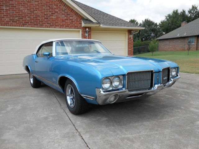 1971 OLDSMOBILE CUTLASS SUPREME CONVERTIBLE 455 Positraction 442 W-30 1971 Oldsmobile Cutlass CUTLASS SUPREME