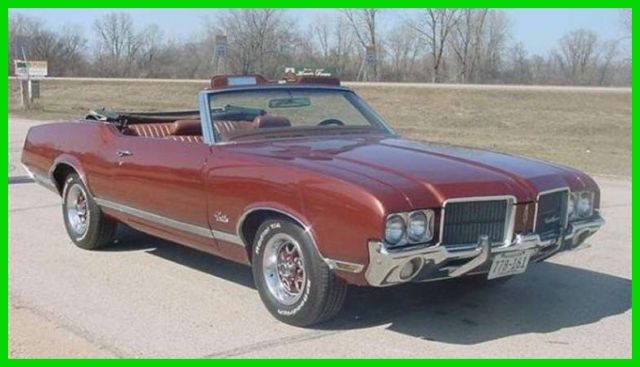 1971 Oldsmobile Cutlass Supreme Convertible Rocket 350 8 Cyl Automatic GEORGIA 1971 Oldsmobile Cutlass Convertible