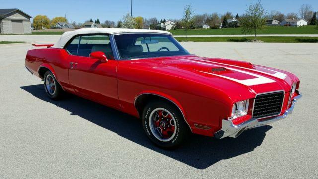 1971 OLDSMOBILE CUTLASS SUPREME CONVERTIBLE VERY NICE SELLING NO RESERVE 1971 Oldsmobile Cutlass