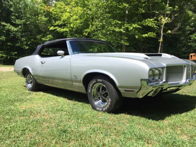 1971 OLDSMOBILE CUTLASS SUPREME SX CONVERTIBLE RARE BARN FIND 1971 Oldsmobile Cutlass SX