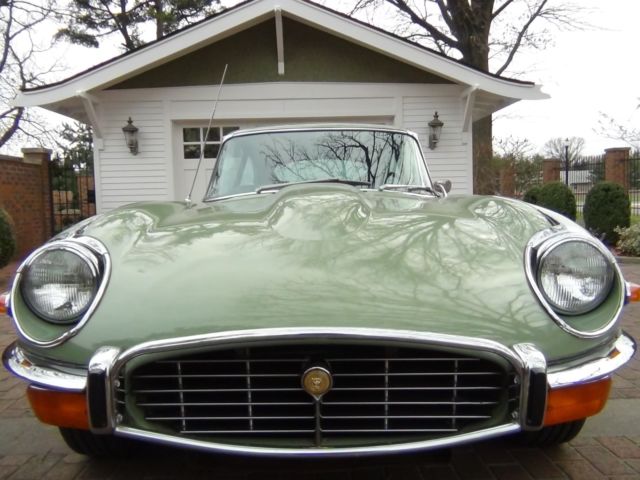 1971 One Owner, Jaguar E-Type, V12, 4-Speed, Wire Wheels, AC Coupe 41,700 miles 1971 Jaguar E-Type One Owner V12 4 Speed AC Wires