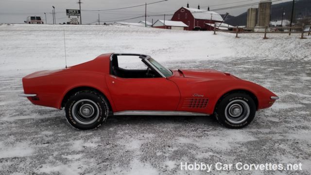 1971 Chevrolet Corvette 1971 ONTARIO ORANGE CORVETTE STINGRAY T TOP - photo 10