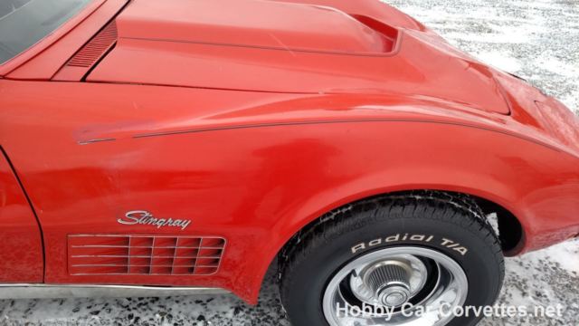 1971 Chevrolet Corvette 1971 ONTARIO ORANGE CORVETTE STINGRAY T TOP - photo 13