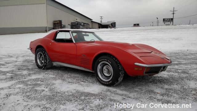1971 Chevrolet Corvette 1971 ONTARIO ORANGE CORVETTE STINGRAY T TOP - photo 2