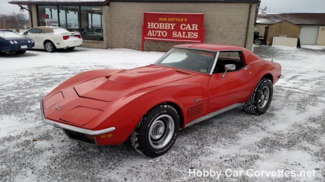 1971 Chevrolet Corvette 1971 ONTARIO ORANGE CORVETTE STINGRAY T TOP - photo 3