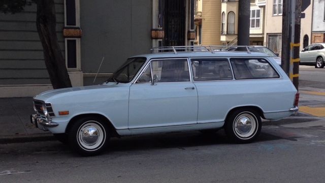 1971 Opel kadett b caravan mini wagon rare vintage classic car 1.9 liter engine 1971 Opel Kadett
