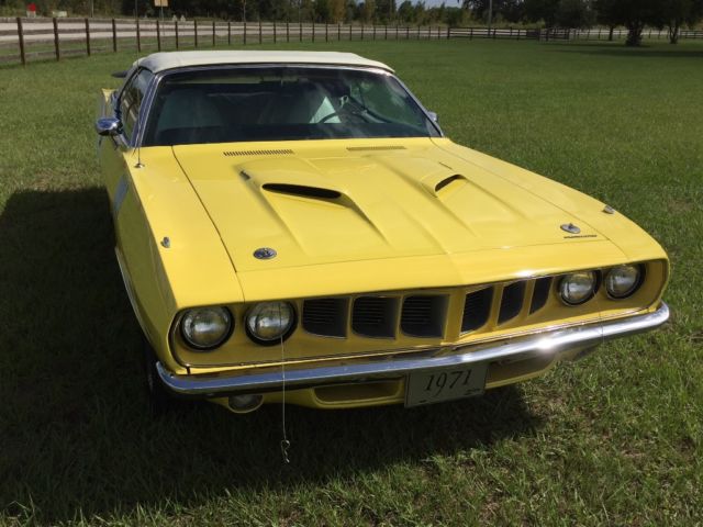 1971 Plymouth Barracuda CUDA CONVERTIBLE - photo 3