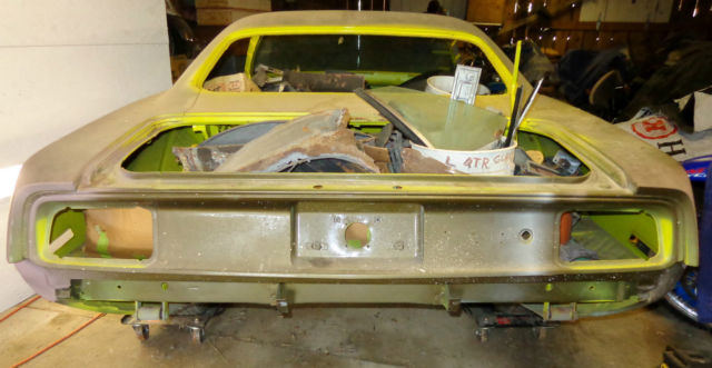 1971 Plymouth Barracuda 383 Big Block Rotisserie Project Muscle Car 1971 Plymouth Barracuda Base