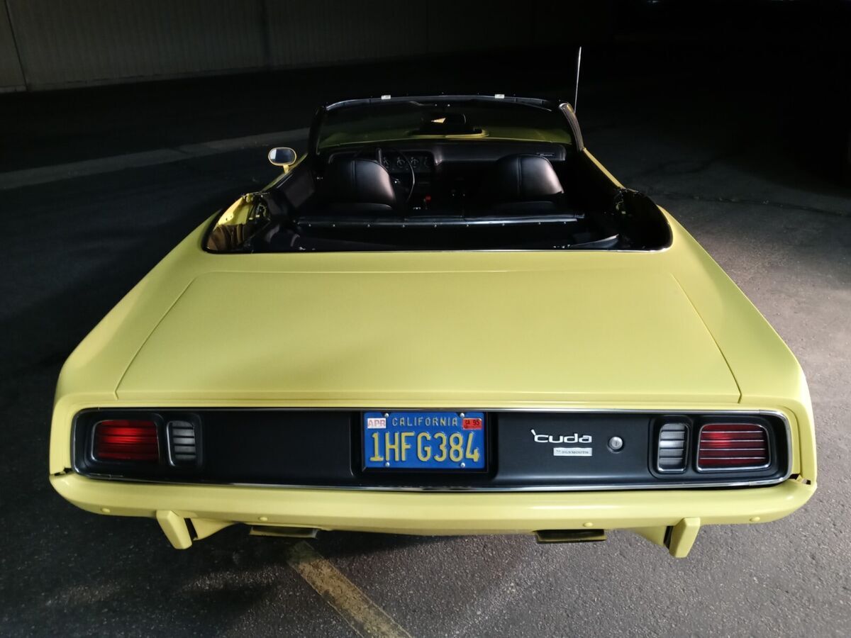 1971 Plymouth Barracuda 426 Hemi Cuda CONVERTIBLE 71 - photo 10
