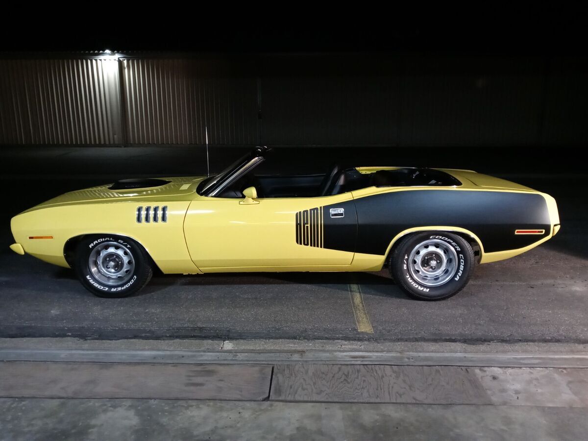 1971 Plymouth Barracuda 426 Hemi Cuda CONVERTIBLE 71 - photo 4