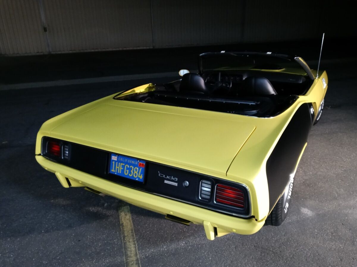 1971 Plymouth Barracuda 426 Hemi Cuda CONVERTIBLE 71 - photo 5