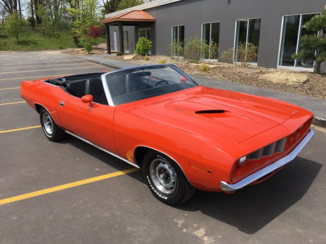 1971 Plymouth Barracuda Convertible 383 Numbers Matching 1971 Plymouth Barracuda